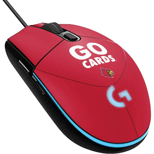University of Louisville Go Cards G203 Prodigy RGB Wired Gaming Mouse Skin